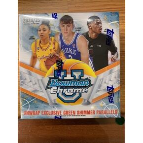2024/25 Bowman U Chrome Basketball Factory Sealed MEGA - Cooper/Juju