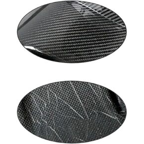 Compatible for Benz GLS Class X167 GLS450 Sport 2020-2022 Real Carbon Fiber Front Bumper Fog Light Air Vent Outlet Cover Lip Spoiler(Carbon Fiber)