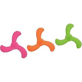 Dura Play Boomerang Dog Toy, Latex, 1 Count (Random 1Pk You Will Get), Outdoor & Indoor Play, Toss & Retrieve