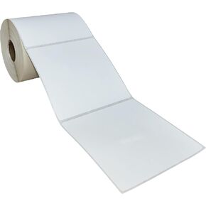Premium Label Supply 4x4 Direct Thermal Shipping Labels - 375 Labels per Roll - 1'' Core - 4 Rolls (1500 Labels)