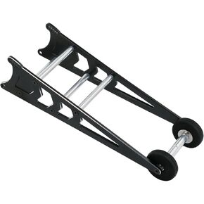 Aluminum Alloy Wheelie Bar Kit Tail Wheel Head Up Compatibility with 1/10 Slash 2WD Rustler Bandit