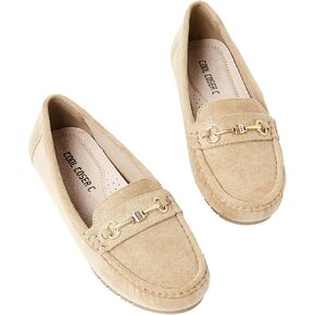 حذاء بدون كعب مريح واسع غير رسمي للنساء سهل الارتداء حذاء مسطح للنساء حذاء بدون كعب نسائي أنيق بإبزيم مناسب للمناسبات in Kuwait