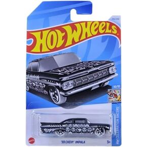Hot Wheels 59 Chevy Impala (Black), Treasure Hunt HW Celebration Racers 10/10