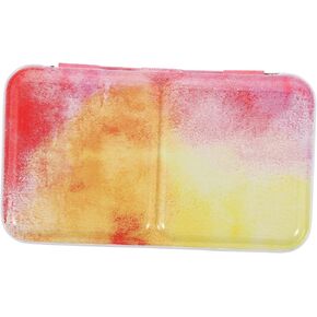 jojofuny 1set Cotman Watercolor Set Empty Watercolor Palette Tin Water Paint Set Lightweight Storage Jar Art Pigment Box