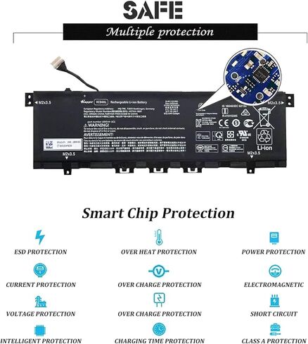 SP04XL L28764-005 بطارية لجهاز HP Spectre X360 للتحويل 13-AP000 13T-AP000 13-AP0053DX 13-AP0XXX 13-AP0013DX 13-AP0045NR 13-ap0030tu TPN-Q204 SP04061XL L28538-AC1 TPN-Q203 in Kuwait