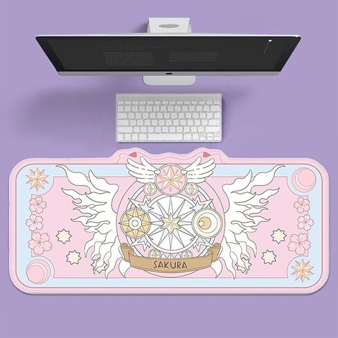 Anime Mouse Pad Kawaii Desk Pad Xlarge Size Kawaii Desk Cccessories Gaming Mousepad Kawaii Decor in Kuwait