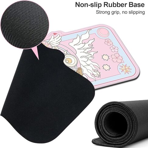 Anime Mouse Pad Kawaii Desk Pad Xlarge Size Kawaii Desk Cccessories Gaming Mousepad Kawaii Decor in Kuwait