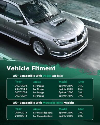 مشعات المحرك البديلة للسيارات SCITOO لعام 2010 2011 2012 2013 لسيارة Mercedes-Benz Sprinter 2500/3500 3.0L 2007-2009 لـ Sprinter 2500/3500 3.0L المبرد 13254 in Saudi Arabia