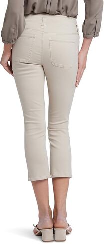 NYDJ Women's High-Rise Ami Skinny Capri, Optic White in Saudi Arabia
