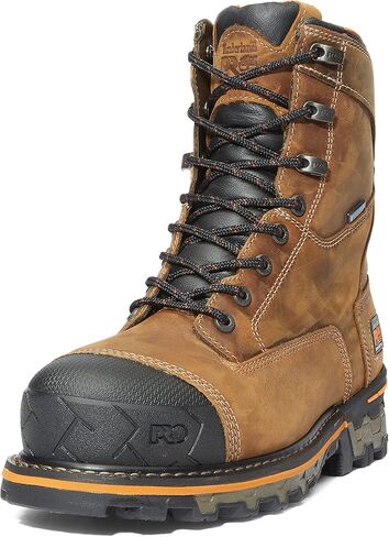 Timberland PRO Men's Boondock Industrial Work Boot, Brown-2024 New, 7.5 Wide in Saudi Arabia
