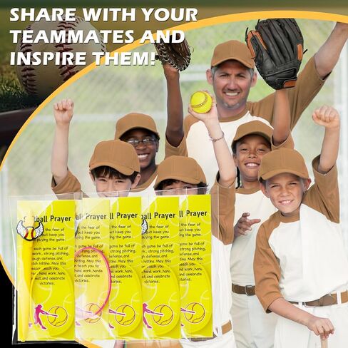 Liyiq 72 PCS Ballball Party Forms Favors Softball Team Gifts Softball Goodie Bags Stuffers Softball Point Absmark Card in Kuwait