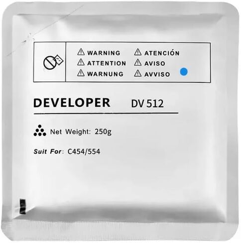 DV512 Developer Powder Compatible with BH C554 C224 C284 C364 C454 A2XN0KD Iron Powder Photocopy Machines(1PC DV512-C) in Saudi Arabia