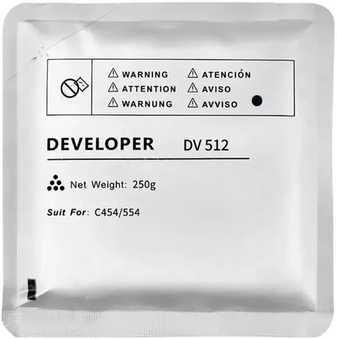 DV512 Developer Powder Compatible with BH C554 C224 C284 C364 C454 A2XN0KD Iron Powder Photocopy Machines(1PC DV512-C) in Saudi Arabia
