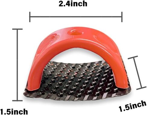 2 Pack Clay & Wood Rasp Tool with Ergonomic Handle - Shaping & Smoothing Tool for Pottery, Woodworking, and Ceramics, Ultra Sharp Steel Blade in Saudi Arabia