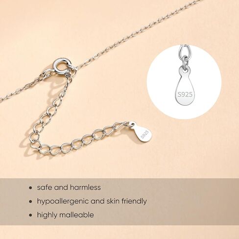 Sterling Silver Butterfly Necklace for Women, 925 Silver Dainty Butterfly Pendant Necklace for Women, Mother Day Cute Choker Necklaces Jewelry Gifts for Mom Friends Grandma in Saudi Arabia