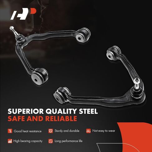 طقم تعليق أمامي A-Premium 13 قطعة AWD 4WD، لسيارة Chevy GMC Silverado 1500 Sierra 1500 Suburban Avalanche Tahoe Yukon XL Escalade EXT ESV، ذراع التحكم العلوي، وصلة كروية سفلية، وصلة قضيب ربط نهاية قضيب in Kuwait