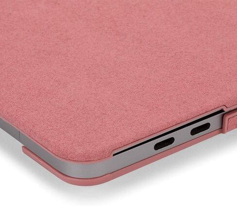 Incase Textured Hardshell NanoSuede - MacBook Pro 13 inch Case - 2020, 2019, 2018, 2017, 2016, M1 - MacBook Case, Laptop Cover, Protective Hard Shell, Scratch Resistant, Lightweight - Turquoise in Saudi Arabia