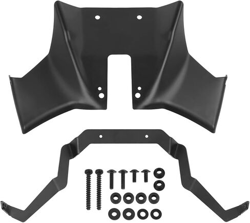 تناسب Suzuki GSX-8S 2023-2025 المفسد الأمامي الرياضي المفسد عارية Downloy Winglet Winglector (نمط تزوير) in Kuwait