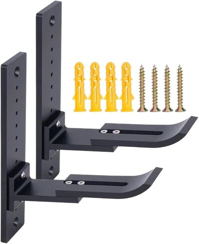 Rc Car Storage Rack Wall Hangers Wheel Mount Display Stand for 1/18 1/16 1/10 1/8 1/5 Crawler Car Model RC Hobby Trucks (Black) in Saudi Arabia