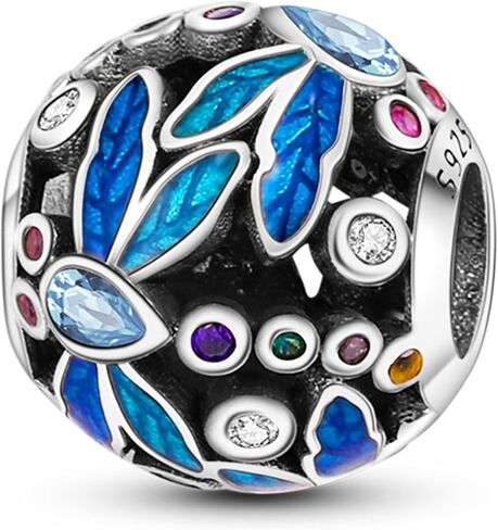 925 Sterling Silver Charms Beads for Bracelets & Necklaces, Butterfly Bee Birds Pendants, Insect Spring Summer Retro Vitality Charm for Bracelets, Cool Cute Birthday Graduation Gifts Jewelry for Women Men Girls Boys Teens in Kuwait