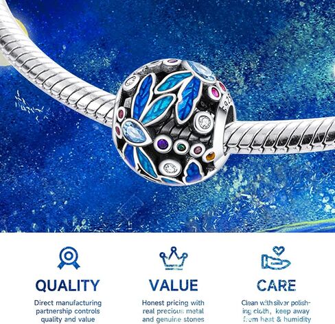 925 Sterling Silver Charms Beads for Bracelets & Necklaces, Butterfly Bee Birds Pendants, Insect Spring Summer Retro Vitality Charm for Bracelets, Cool Cute Birthday Graduation Gifts Jewelry for Women Men Girls Boys Teens in Kuwait