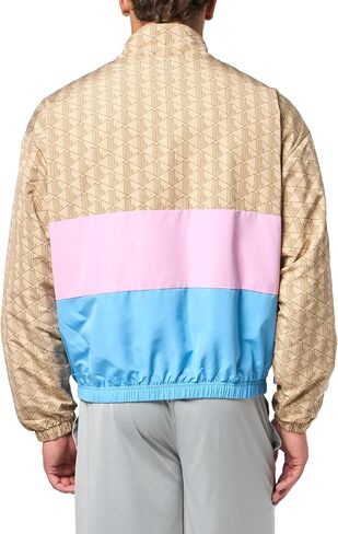 Lacoste Men's Color Blocked, Mongram Full Zip Up Jacket in Saudi Arabia