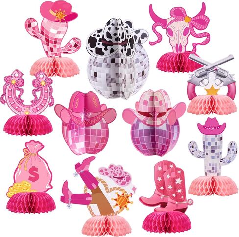 Paper Jazz Fairy Birthday Party Centerpieces for Table, Fairy Decoration with Honeycomb Fairies,Enchanted Forest Decorations with Rabbit for Garden, Princess Themed Party Decorations for Spring in Saudi Arabia