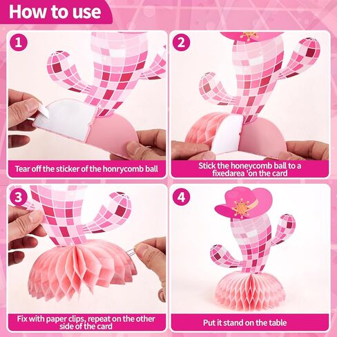 Paper Jazz Fairy Birthday Party Centerpieces for Table, Fairy Decoration with Honeycomb Fairies,Enchanted Forest Decorations with Rabbit for Garden, Princess Themed Party Decorations for Spring in Saudi Arabia