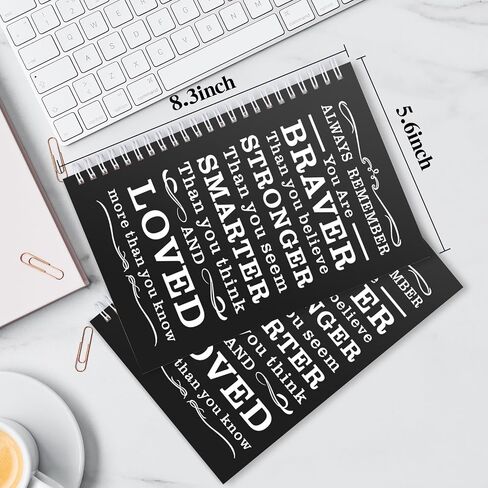 2 Pcs A5 Spiral Notebook,Inspirational Journal,Motivational Journal for Women Men,100 Pages Lined Spiral Journal Notebook College Ruled Daily Diary for School,Travel,Business,Work (Always-Pink) in Saudi Arabia