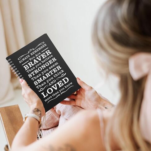 2 Pcs A5 Spiral Notebook,Inspirational Journal,Motivational Journal for Women Men,100 Pages Lined Spiral Journal Notebook College Ruled Daily Diary for School,Travel,Business,Work (Always-Pink) in Saudi Arabia