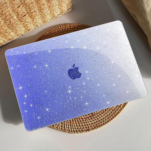 AKIT Compatible with MacBook Pro 14 inch Case Sparkly 2025-2021 M4 M3 M2 M1 Pro Max A3112 A3185 A3401 A2918 A2992 A2779 A2442, Glossy Glitter [Anti-Cracking] Hard Shell Laptop Case Cover, Colorful in Kuwait