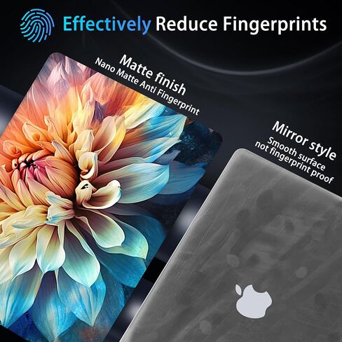 Mektron Ultra Thin Printed Case لـ MacBook Pro 14 Inch 2024 الإصدار M4 A3112 A3401 A3185 FITS 2023 2021 M3 A2918 A2992 M2 A2779 M1 A2442 in Saudi Arabia