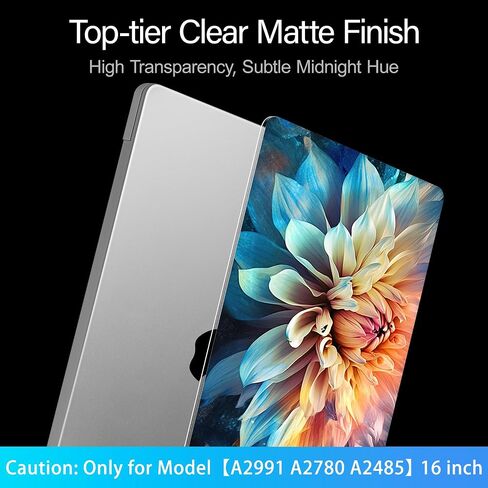 Mektron Ultra Thin Printed Case لـ MacBook Pro 14 Inch 2024 الإصدار M4 A3112 A3401 A3185 FITS 2023 2021 M3 A2918 A2992 M2 A2779 M1 A2442 in Saudi Arabia