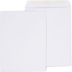 Staples Gummed Catalog Envelopes, 10-inch L x 13-inch H, White, 500/Carton (ST59962-CCVS)