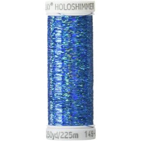 Sulky Of America Holoshimmer Polyester Metallic Thread, 250 yd, Light Blue