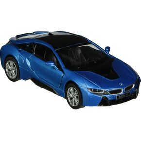 KiNSMART BMW i8 5" 1:36 Scale Die Cast Metal Model Toy Super Car w/Pullback Action