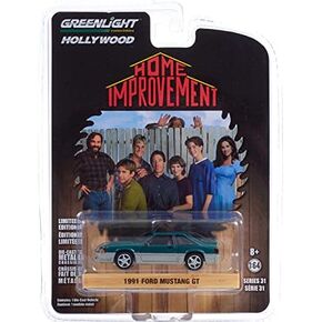 GREENLIGHT 1:64 Scale Hollywood Series 31 "1991 Ford Mustang GT - Home Improvement"
