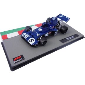 OPO 10 - Formula 1 1/43 Miniature car Compatible with Tyrrell 006 Francois Cevert 1973 - FD202