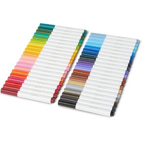 Amazon Basics Broad Line Washable Markers, Pack of 40, Multicolor