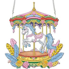 Reofrey Hanging Diamond Art Kits for Adults - 8x8 Inch Tree Acrylic Board Double Sided Pattern Diamond Painting Suncatcher Pendant, DIY Crystal Art for Home Wall or Window Decoration Handmade Gift