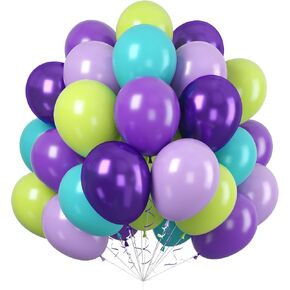 60PC Rainbow Balloons, Colorful Balloon for Birthday Party Decorations in Saudi Arabia