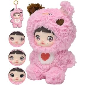 Nommi Loveliness Never End Series Blind Box Cute Plush Kawaii Anime Action Figure Plush Keychain Pendant Gift (Random 1pcs)