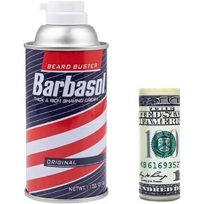Stash Can Diversion Safe - Realistic Secret Compartment Can | Hidden Storage Container for Cash, Money, Jewelry - Shaving Cream Safe for Valuables - Travel Hidden Stash