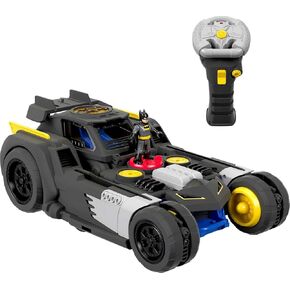 Fisher-Price Imaginext DC Super Friends Batman Transforming Batmobile Remote Control Vehicle Toy Car with Lights and Sounds, for Kids Ages 3 to 8