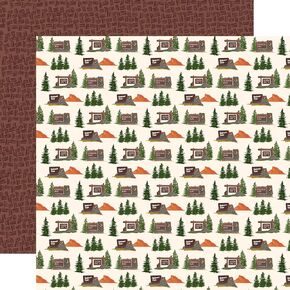 Echo Park Paper National Park Signs 12x12 Patterned Paper, Various
