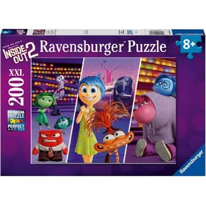 Ravensburger Disney Inside Out 2-200 Piece XXL Jigsaw Puzzle | Unique and Durable Pieces | Family-Friendly Fun | Amazon Exclusive