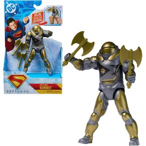 DC Comics, Superman Epic Strike Action Figure, 6-Inch Tall, Authentic Movie Styling, Includes 2 Accessories, Kids Toys for Boys and Girls Ages 4 and Up