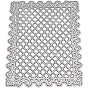 الشبكة المعدنية القطع يموت استنسل قصاصات DIY ألبوم الألبوم بطاقة ختم البطاقة Embos Die Cuts لصنع البطاقات على التخليص كبير اللقطات القصاصات القصاصات.