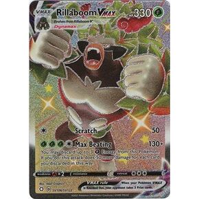 Rillaboom VMAX - SV106/SV122 - Shiny Holo Rare