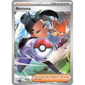 Pokemon - Nemona - 238/091 - Special Illustration Rare - Paldean Fattes - Full Art
